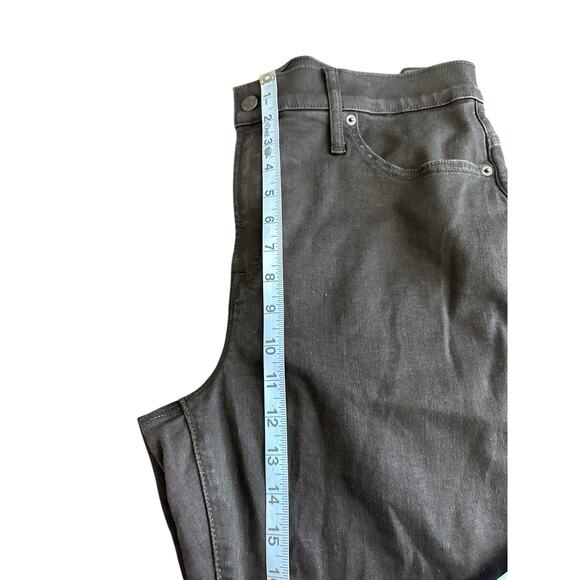 J.Crew Black Basic Casual All Day Stretch Bootcut‎ Jeans Size 33 Style BW338 - Picture 9 of 11